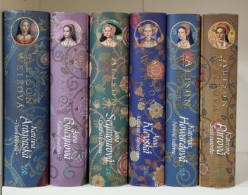 Šest tudorovských královen 1-6 - Kateřina Aragonská, Anna Boleynová, Jana Seymourová, Anna Klevská, Kateřina Howardová, Kateřina Parrová