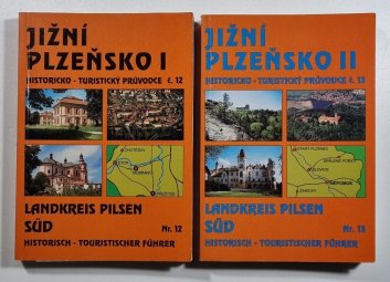 Jižní Plzeňsko I. + II. - historicko-turistický průvodce č. 12 a 13