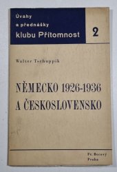 Německo 1926-1936 a Československo - 