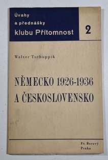 Německo 1926-1936 a Československo