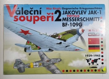 Váleční soupeři 2 ( Jakovlev Jak-1 versus Messerschmidt Bf-109G )