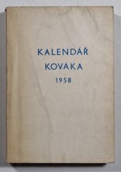 Kalendář Kováka 1958 - 