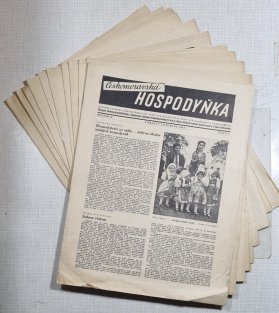 Českomoravská hospodyňka č. 1-11 1943/44, ročník II.