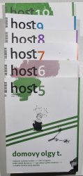 Host 5-10 / 2016  - Literární měsíčník  (konvolut) - květen - prosinec