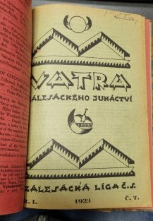 Vatra zálesáckého junáctví (lesní moudrosti) 1-10 / 1922-3 ročník I.