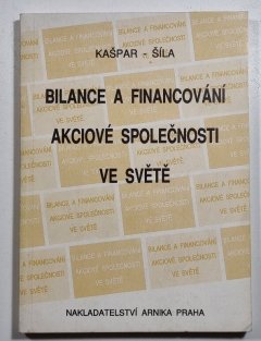 Bilance a financování akciové společnosti ve světě