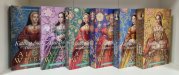 Šest tudorovských královen 1-6 (brožované) - Kateřina Aragonská, Anna Boleynová, Jana Seymourová, Anna Klevská, Kateřina Howardová, Kateřina Parrová - 