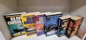 6x Clive Cussler - Tiché moře / Modrá loď / Korzár / Ničitel / Nárazová vlna / Zlato Inků