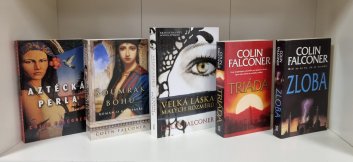 5x Colin Falconer (brož) - Zloba / Triáda / Velká láska malých rozměrů / 