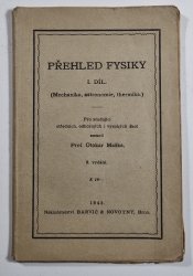 Přehled fysiky I. - Mechanika, astronomie, thermika - 