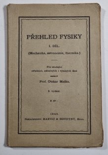 Přehled fysiky I. - Mechanika, astronomie, thermika