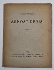 Arnošt Denis - 