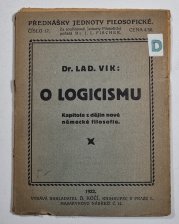 O logicismu - Kapitola z dějin nové německé filosofie