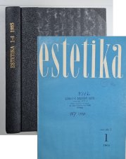 Estetika -  ročník II. 1965 - 