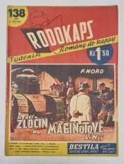 Rodokaps 138 - Dvojí zločin na Maginotově linii - 