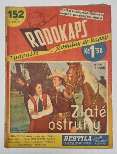 Rodokaps 152 - Zlaté ostruhy