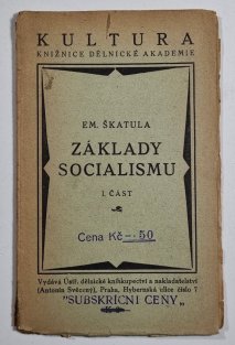 Základy socialismu I. část