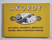 Akordy pro kytaru, mandolínu, pětistrunné bendžo, basu a klávesové nástroje - 