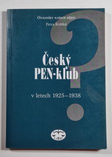 Český PEN-klub v letech 1925-1938