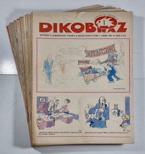 Dikobraz č. 1 - 52 ročník  XXXVII./ 1981