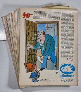 Dikobraz č. 1 - 52 ročník  XL./ 1984 (chybí č. 23)