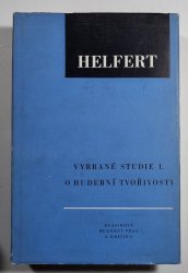 Vybrané studie I. - O hudební tvořivosti - 