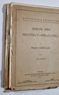 Sebrané spisy Františka Vladislava Heka I. - práce veršované