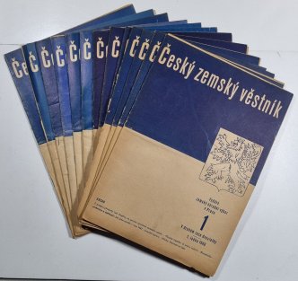 Český zemský věstník č. 1-22 / 1948 (konvolut, chybí číslo 16)