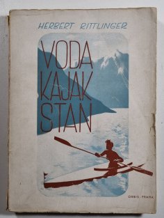 Voda, kajak, stan