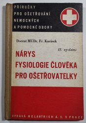 Nárys fysiologie člověka pro ošetřovatelky - 