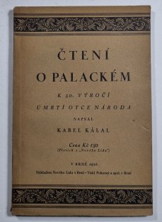 Čtení o Palackém