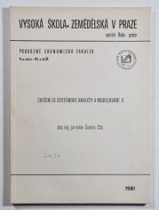 Cvičení ze systémové analýzy a modelování II. - 