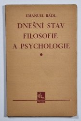 Dnešní stav filosofie a psychologie - 