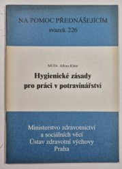 Hygienické zásady pro práci v potravinářství - 