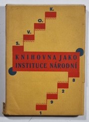 Knihovna jako instituce národní - 