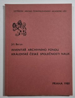 Inventář archivního fondu Královské české společnosti nauk (1784-1952)