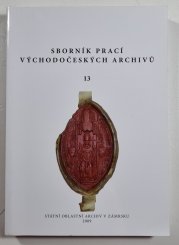 Sborník prací východočeských archivů 13 - 