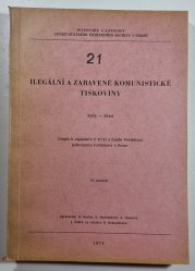 Ilegální a zabavené komunistické tiskoviny 1931-1940 II. svazek - 