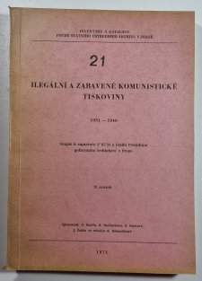 Ilegální a zabavené komunistické tiskoviny 1931-1940 II. svazek