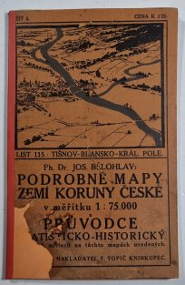 Podrobné mapy zemí Koruny České, List 115 - Tišnov, Blansko, Královo Pole