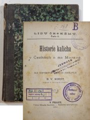 Historie kalicha v Čechách a na Moravě - 