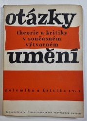 Otázky theorie a kritiky v současném výtvarném umění - 