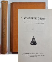 Slovenské dejiny  I. (slovensky) - 