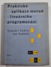 Praktická aplikace metod lineárního programování - 