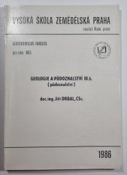 Geologie a půdoznalství III.b. (půdoznalství) - 