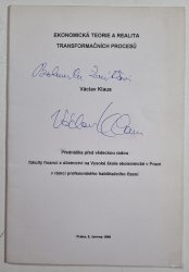 Ekonomická teorie a realita transformačních procesů - 