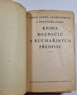 Kniha rozpočtů a kuchařských předpisů