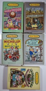 5x Karel Poláček - Hostinec u kamenného stolu / Povídky pana Kočkodana / Michelup a motocykl / Muži v offsidu / Podzemní město