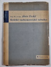 Krátké tachymetrické tabulky - 