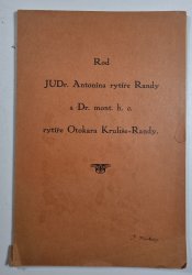 Rod JUDr. Antonína rytíře Randy a Dr. mont.h.c. Otokara rytíře Kruliše-Randy - 